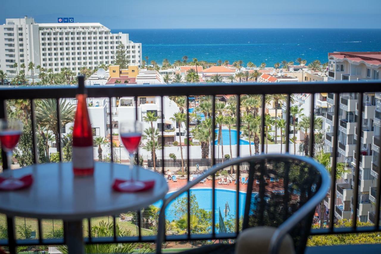 926 Fabulous View Of Lasamericas, Seafront Studio! Playa de las Américas Exterior foto